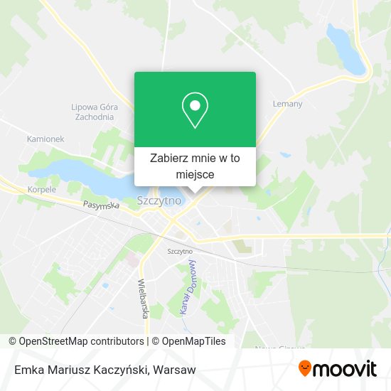 Mapa Emka Mariusz Kaczyński