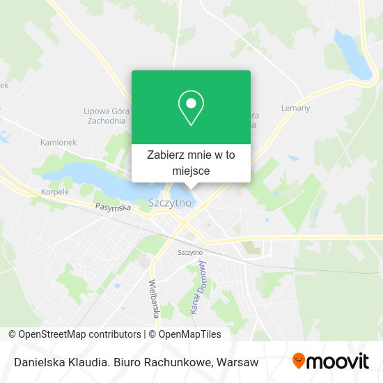 Mapa Danielska Klaudia. Biuro Rachunkowe