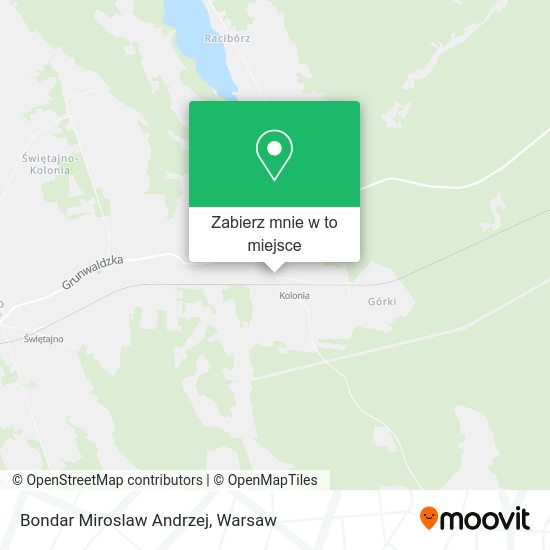 Mapa Bondar Miroslaw Andrzej