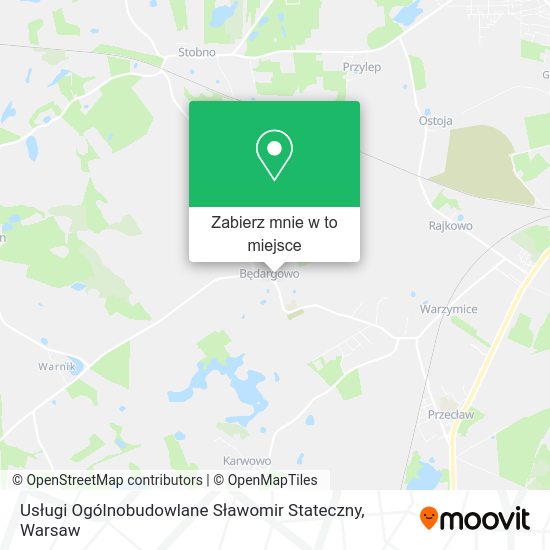 Mapa Usługi Ogólnobudowlane Sławomir Stateczny