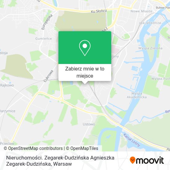 Mapa Nieruchomości. Zegarek-Dudzińska Agnieszka Zegarek-Dudzińska