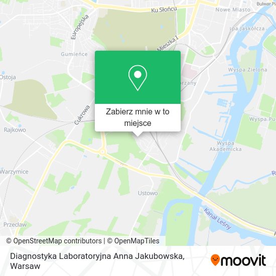 Mapa Diagnostyka Laboratoryjna Anna Jakubowska