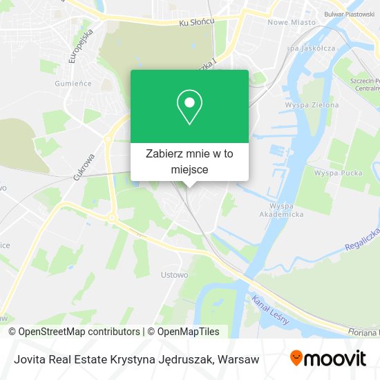 Mapa Jovita Real Estate Krystyna Jędruszak