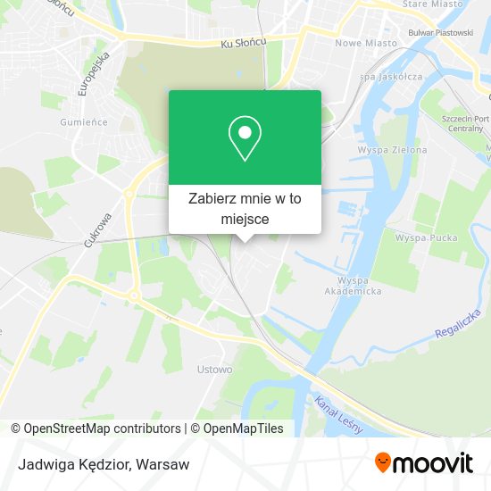 Mapa Jadwiga Kędzior