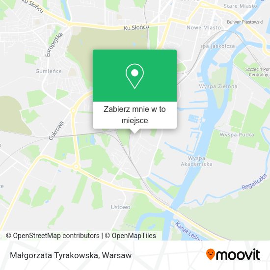 Mapa Małgorzata Tyrakowska