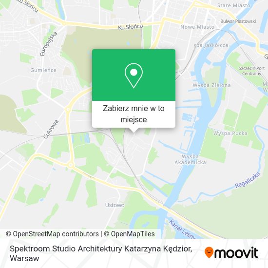 Mapa Spektroom Studio Architektury Katarzyna Kędzior