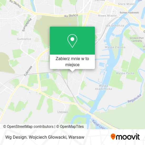 Mapa Wg Design. Wojciech Głowacki
