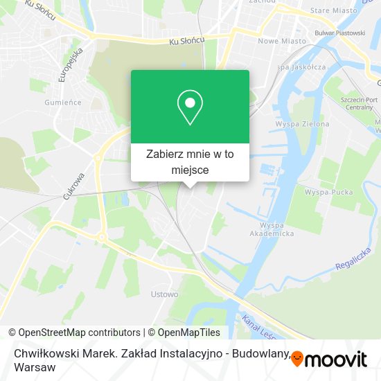 Mapa Chwiłkowski Marek. Zakład Instalacyjno - Budowlany