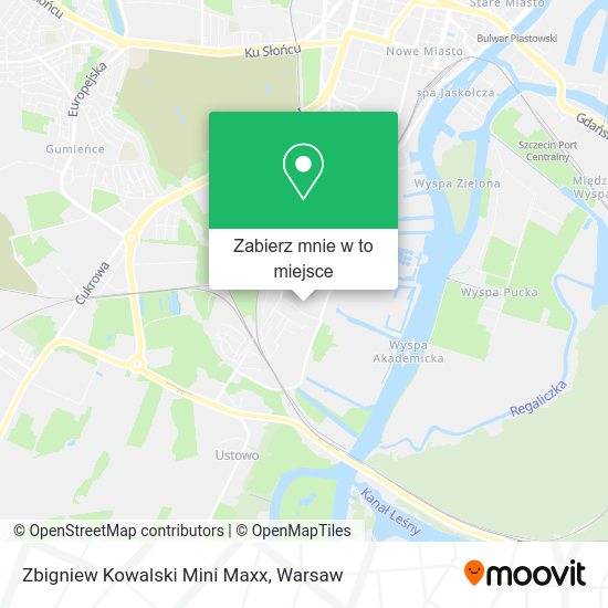 Mapa Zbigniew Kowalski Mini Maxx