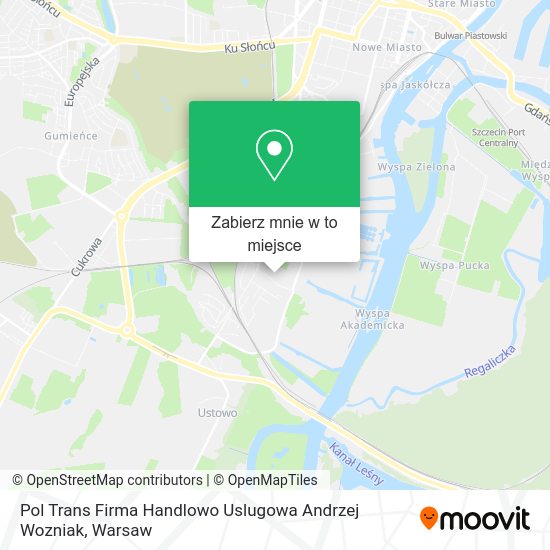 Mapa Pol Trans Firma Handlowo Uslugowa Andrzej Wozniak