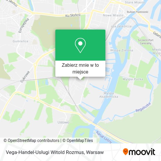 Mapa Vega-Handel-Usługi Witold Rozmus