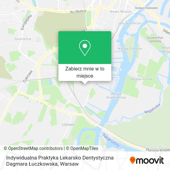 Mapa Indywidualna Praktyka Lekarsko Dentystyczna Dagmara Łuczkowska