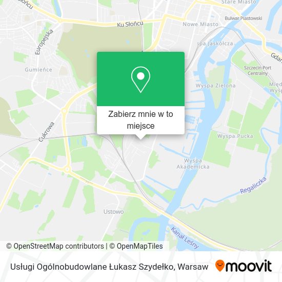 Mapa Usługi Ogólnobudowlane Łukasz Szydełko