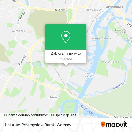 Mapa Uni-Auto Przemysław Burak