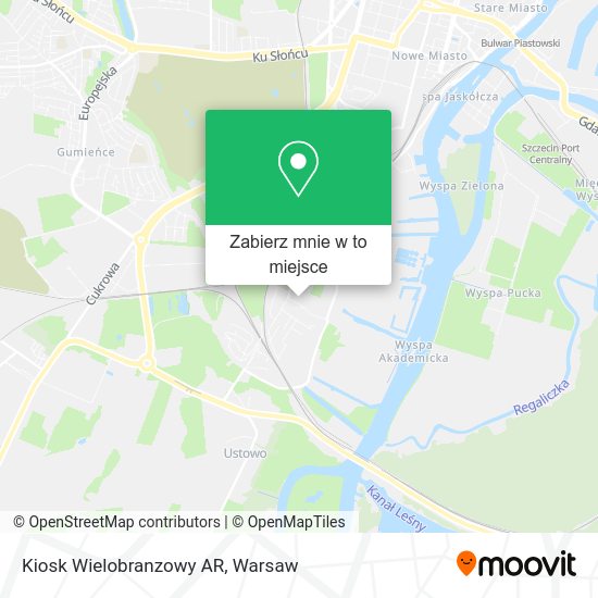 Mapa Kiosk Wielobranzowy AR