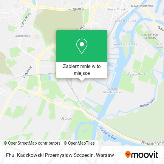 Mapa Fhu. Kaczkowski Przemysław Szczecin