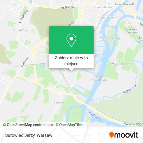 Mapa Surowiec Jerzy