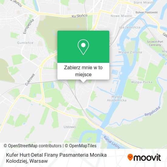 Mapa Kufer Hurt-Detal Firany Pasmanteria Monika Kolodziej