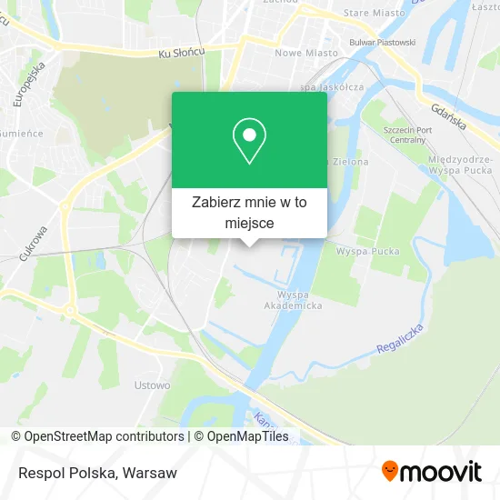 Mapa Respol Polska