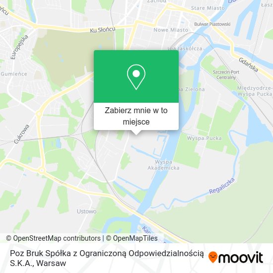 Mapa Poz Bruk Spółka z Ograniczoną Odpowiedzialnością S.K.A.