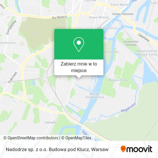 Mapa Nadodrze sp. z o.o. Budowa pod Klucz