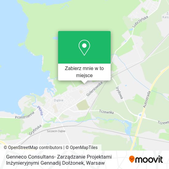 Mapa Genneco Consultans- Zarządzanie Projektami Inżynieryjnymi Gennadij Dołżonek