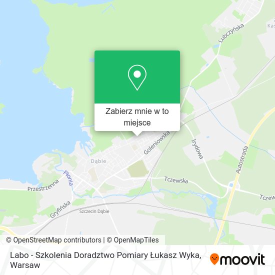 Mapa Labo - Szkolenia Doradztwo Pomiary Łukasz Wyka