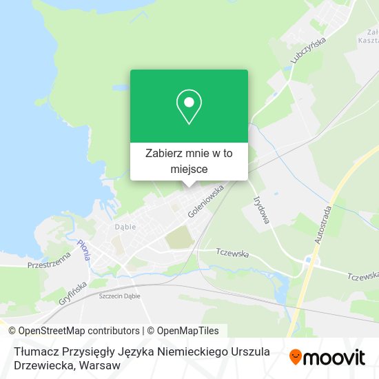 Mapa Tłumacz Przysięgły Języka Niemieckiego Urszula Drzewiecka