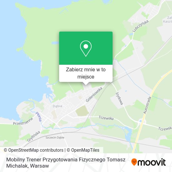 Mapa Mobilny Trener Przygotowania Fizycznego Tomasz Michalak