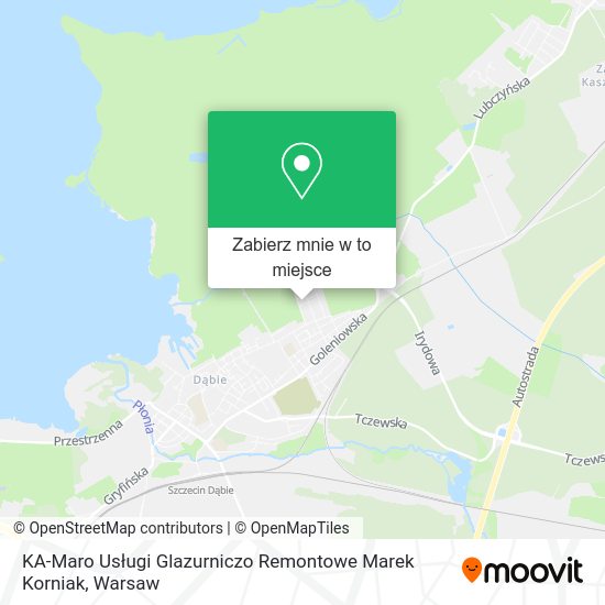 Mapa KA-Maro Usługi Glazurniczo Remontowe Marek Korniak