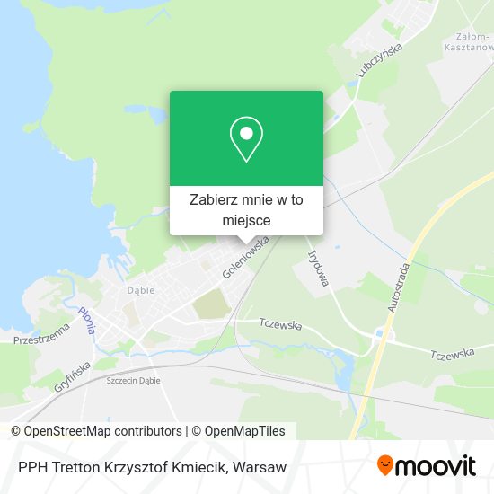 Mapa PPH Tretton Krzysztof Kmiecik