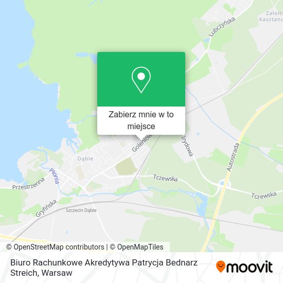 Mapa Biuro Rachunkowe Akredytywa Patrycja Bednarz Streich