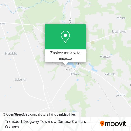 Mapa Transport Drogowy Towarow Dariusz Cwilich