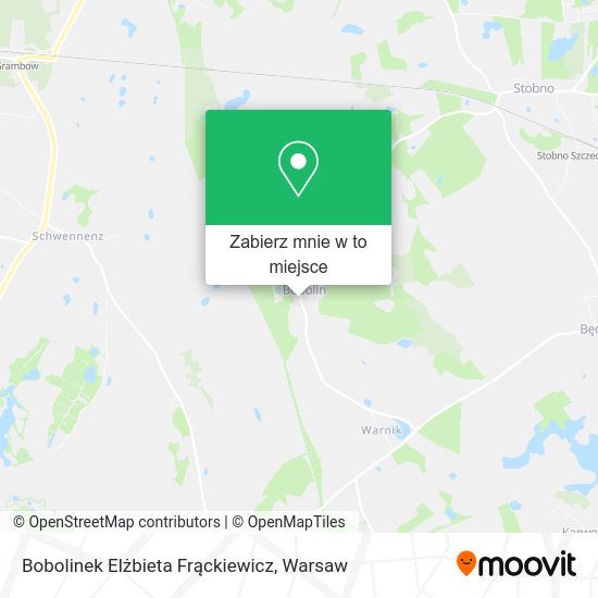 Mapa Bobolinek Elżbieta Frąckiewicz