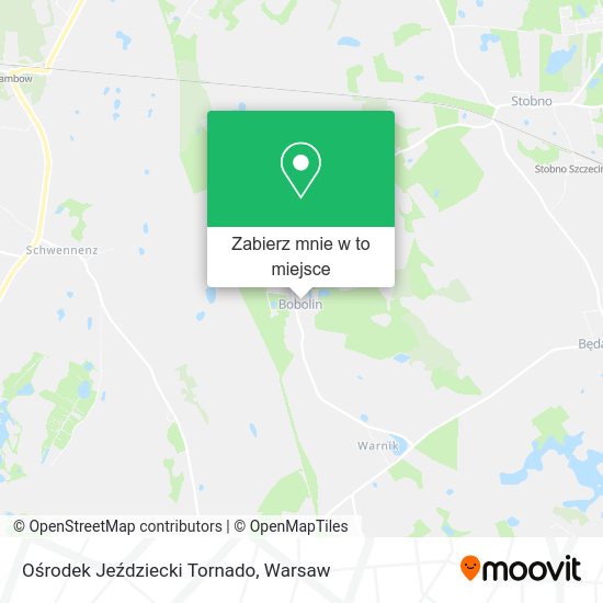 Mapa Ośrodek Jeździecki Tornado