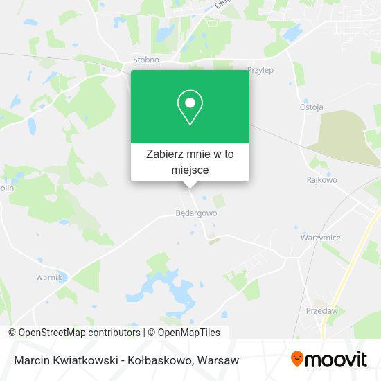 Mapa Marcin Kwiatkowski - Kołbaskowo