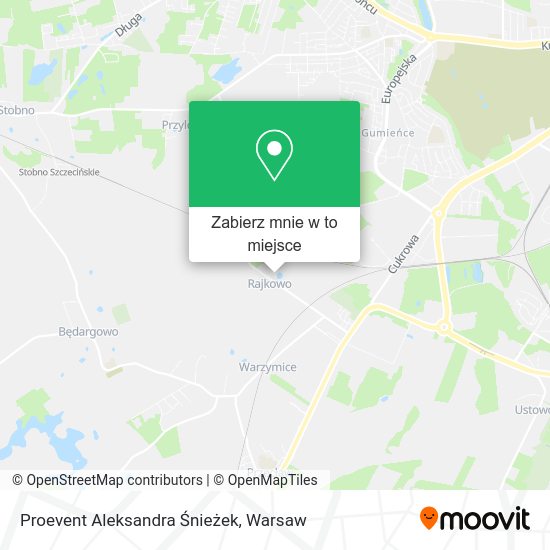 Mapa Proevent Aleksandra Śnieżek