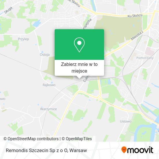 Mapa Remondis Szczecin Sp z o O