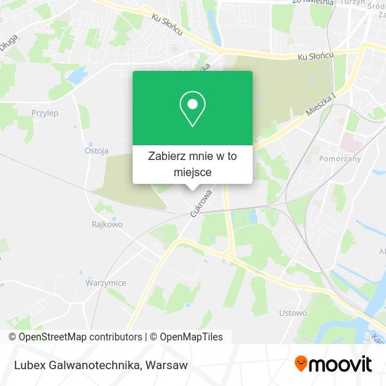 Mapa Lubex Galwanotechnika