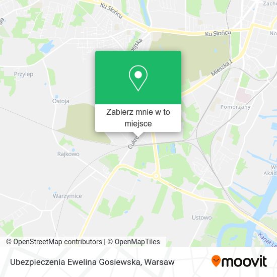 Mapa Ubezpieczenia Ewelina Gosiewska