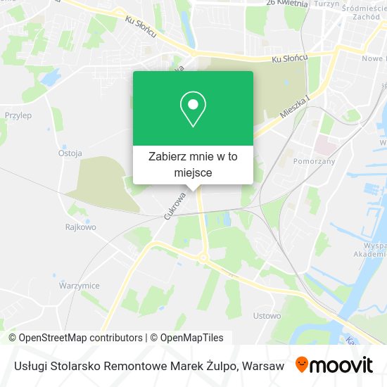 Mapa Usługi Stolarsko Remontowe Marek Żulpo