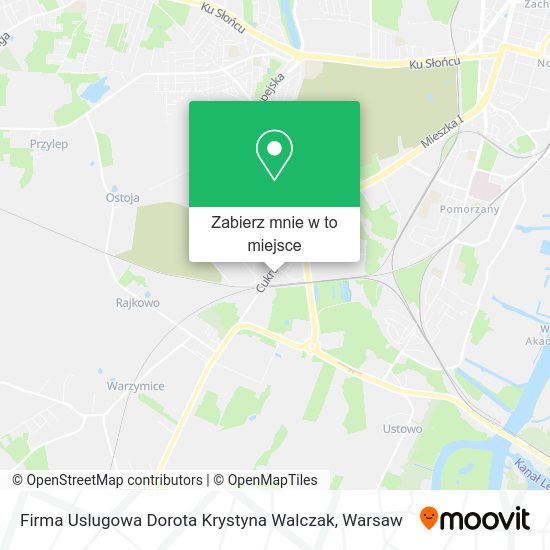 Mapa Firma Uslugowa Dorota Krystyna Walczak