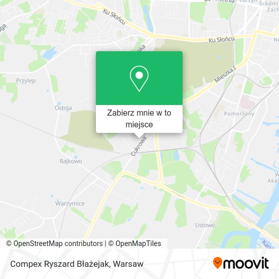 Mapa Compex Ryszard Błażejak