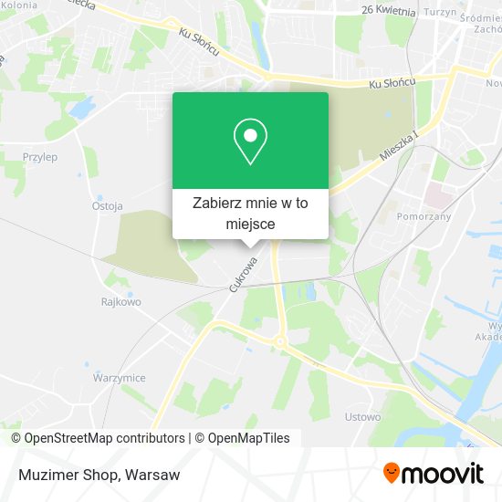 Mapa Muzimer Shop