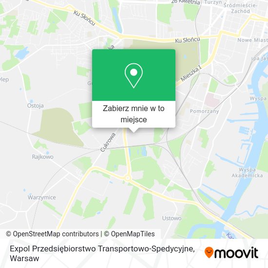 Mapa Expol Przedsiębiorstwo Transportowo-Spedycyjne