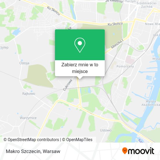 Mapa Makro Szczecin