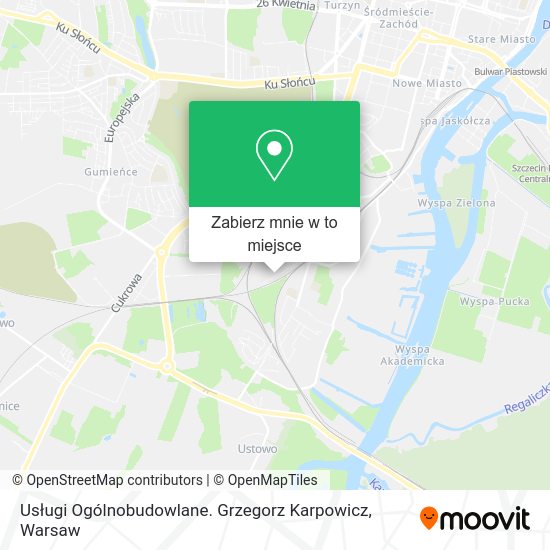 Mapa Usługi Ogólnobudowlane. Grzegorz Karpowicz