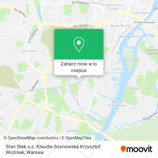 Mapa Stan Stek s.c. Klaudia Sosnowska Krzysztof Woźniak