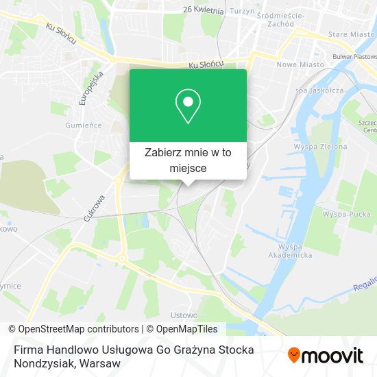 Mapa Firma Handlowo Usługowa Go Grażyna Stocka Nondzysiak