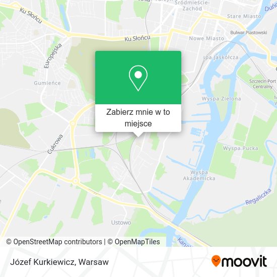 Mapa Józef Kurkiewicz